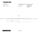 Dedacciai SEAT STAY 19.0*0.7*560 ROAD