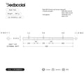 Dedacciai SEAT TUBE 28.6*635 EXT.BUTTED