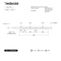 Dedacciai SEAT TUBE 28.6*450 EXT.BUTTED