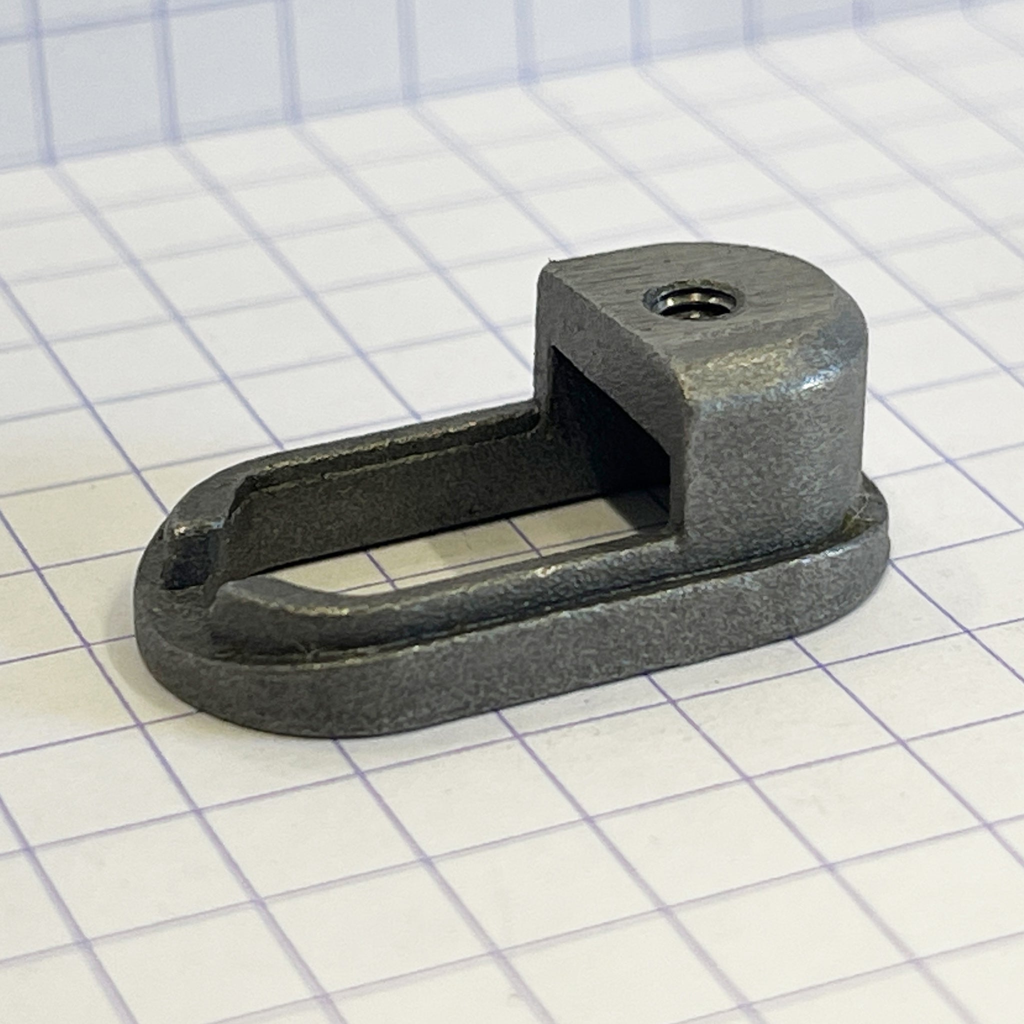 Modern style inset internal routing braze-on cover